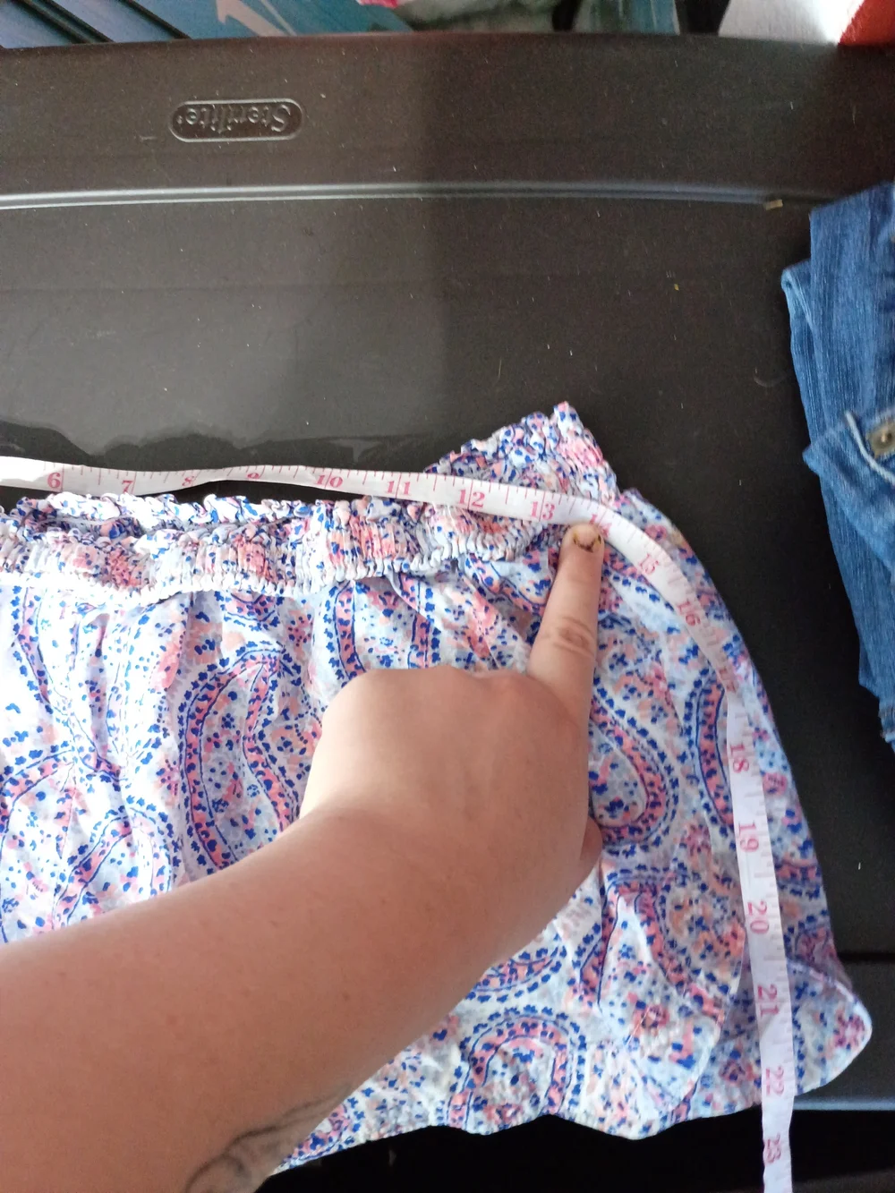 Victoria's Secret Pink  Paisley Ruffle Sleep Shorts